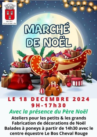 Marché de Noël de Belvès - Dordogne - Mercredi 18 décembre 2024